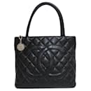 Borsa tote in pelle caviar Chanel