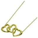 Collana Triplo Cuore Tiffany & Co. in Oro Giallo 18K