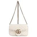 Bolso de hombro super de cuero acolchado Gucci