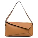 Tan LOEWE Puzzle Hobo Shoulder Bag - Loewe