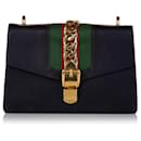 Schultertasche Gucci Sylvie Schwarz