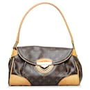 Brown Louis Vuitton Monogram Beverly MM Shoulder Bag