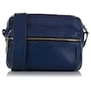 Borsa a tracolla Outdoor Messenger PM Taiga blu Louis Vuitton