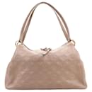 Sac à épaule Ponthieu Monogram Empreinte Louis Vuitton en taupe M43927