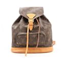 Zaino Louis Vuitton Monogram Montsouris MM in marrone M51136