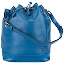 Borsa Noe Grande in pelle Epi blu Louis Vuitton