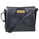 CHRISTIAN DIOR Black  Leather Adjustable Shoulder Bag Authentic Pre owned - Christian Dior