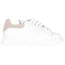 Alexander McQueen Oversized Sneakers in White Leather and Suede	 - Alexander Mcqueen