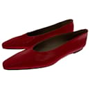 NON SIGNE / UNSIGNED  Ballet flats T.EU 39 Exotic leathers - Autre Marque