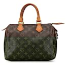 Louis Vuitton Brown Monogram Speedy 25