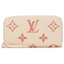 Portefeuille Zippy géant Empreinte bicolore Monogram marron Louis Vuitton