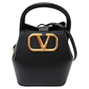 Bolso de hombro de cuero Valentino