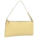 LOUIS VUITTON Epi Pochette Accessoires Pouch Vanilla M5294A LV Auth 81223 - Louis Vuitton