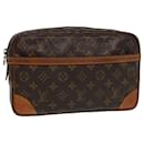 LOUIS VUITTON Monogram Compiegne 28 Clutch Bag M51845 LV Auth yk13574 - Louis Vuitton