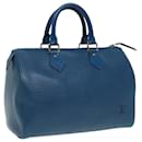 LOUIS VUITTON Epi Speedy 25 Borsa a Mano Blu Toledo M43015 LV Auth 81578 - Louis Vuitton