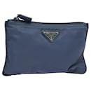 PRADA Pouch Nylon Blue Auth bs15790 - Prada