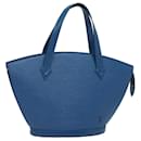 LOUIS VUITTON Epi Saint Jacques Shoulder Bag Blue M52275 LV Auth 82428 - Louis Vuitton