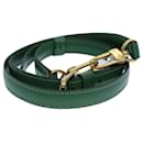 LOUIS VUITTON Epi Adjustable Shoulder Strap 39.4""-46.5"" Green LV Auth 76747 - Louis Vuitton