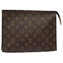 LOUIS VUITTON Monogram Poche Toilette 26 Pouch M47542 LV Auth am6426 - Louis Vuitton