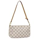 LOUIS VUITTON Pochette Accessoires Damier Azur N51986 Auth LV 82492SA - Louis Vuitton