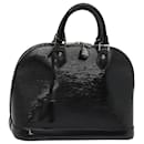 LOUIS VUITTON Epi Alma PM Hand Bag Enamel Noir Electric M4032N LV Auth 82122 - Louis Vuitton