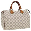 LOUIS VUITTON Damier Azur Speedy 30 Hand Bag N41533 LV Auth yk13506 - Louis Vuitton