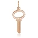 Pendente di moda Tiffany & Co. Keys in oro rosa 18k 0,05 CTW