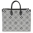 Louis Vuitton Graues Jacquard Seit 1854 Onthego GM