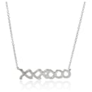 Tiffany & Co. Paloma Picasso Fashion Necklace in 18k White Gold 0.1 CTW