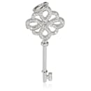 Tiffany & Co. Tiffany Keys Knot Key con diamanti in oro bianco 18 carati 0,21 CTW