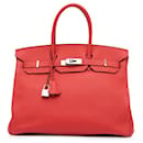 Hermès Rot Togo Birkin Retourne 35