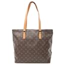 Louis Vuitton Braune Monogramm Cabas Mezzo