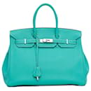 Hermès Blue Togo Birkin Retourne 35