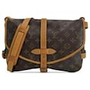 Louis Vuitton Brown Monogram Saumur 30