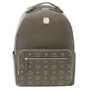 MCM Visetos Khaki Backpack