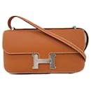 Bolsa de Ombro Constance Elan Dourada da Hermès