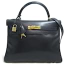 Hermes Kelly 32 Handbag in Navy - Hermès