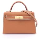 Hermes Kelly 2 Gold Handbag - Hermès