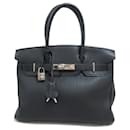 Hermes Birkin 30 Black Handbag - Hermès