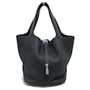 Bolso Hermes Picotin Lock MM Negro - Hermès