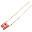 Collar Hermes Pop H en oro rosa - Hermès