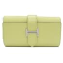 Hermes Bearn 4-Ring Key Case in Yellow Epsom Leather - Hermès