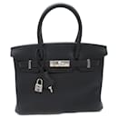 Borsa Hermès Birkin 30 nera