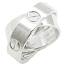 Anillo Secret Love de Cartier en oro blanco de 18 quilates