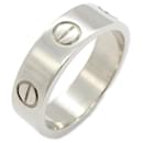 Anel Cartier Love em ouro branco 18K