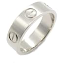 Bague Cartier Love en or blanc 18K