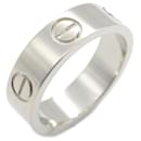 Cartier Love Ring in 18K White Gold