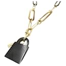 Hermes Buffalo Horn Padlock Necklace - Hermès