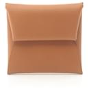 Hermes Bastia Coin Purse in Brown Epsom Leather - Hermès