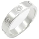 Anillo Cartier Love en oro blanco de 18 quilates